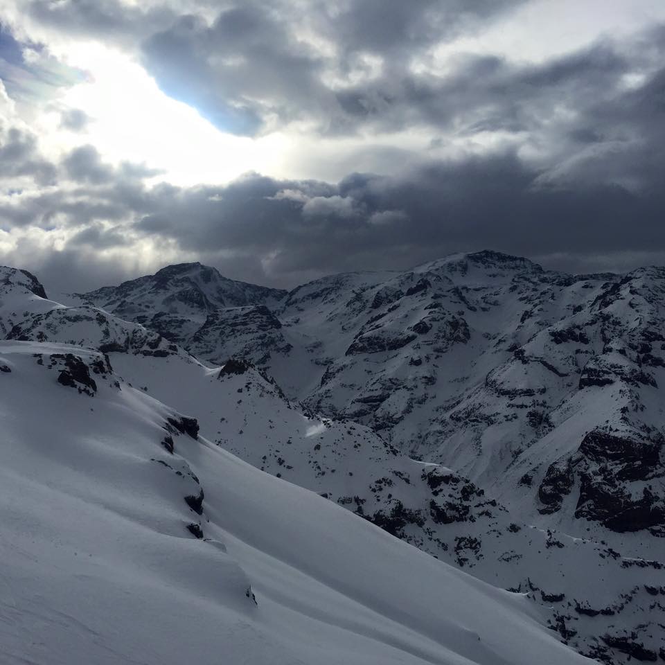 Valle Nevado, Chile on July 20th. photo: valle nevado