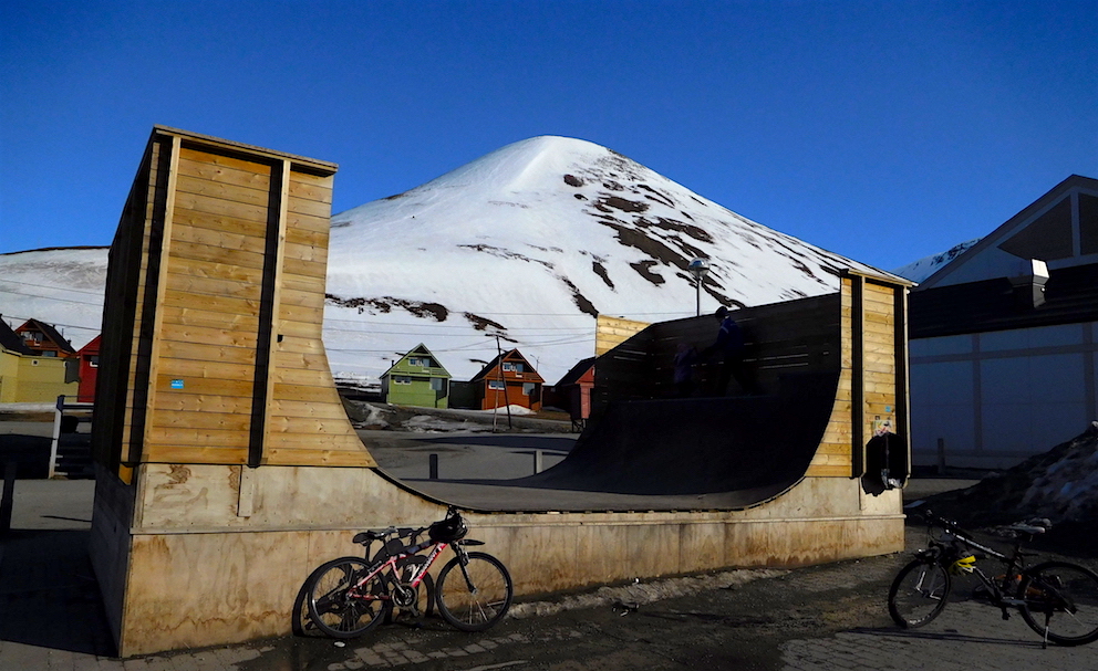 The #1 feature in Longyearbyen. photo: snowbrains