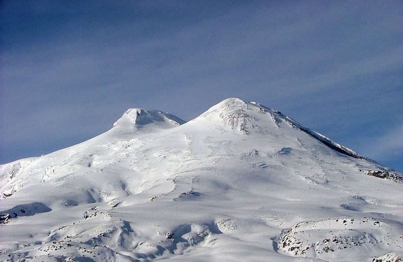 18,510' Mt. Elbrus, Russia.