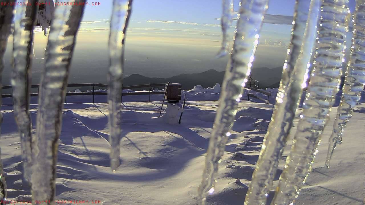 Pikes Peak, CO today at 6:30am. 