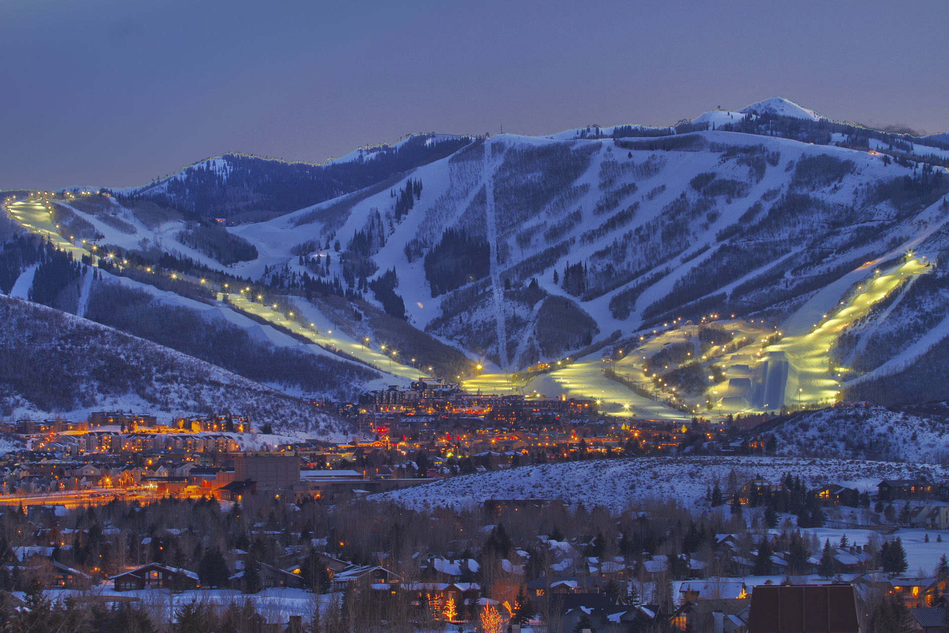 The mountain has it all! PC: Park City