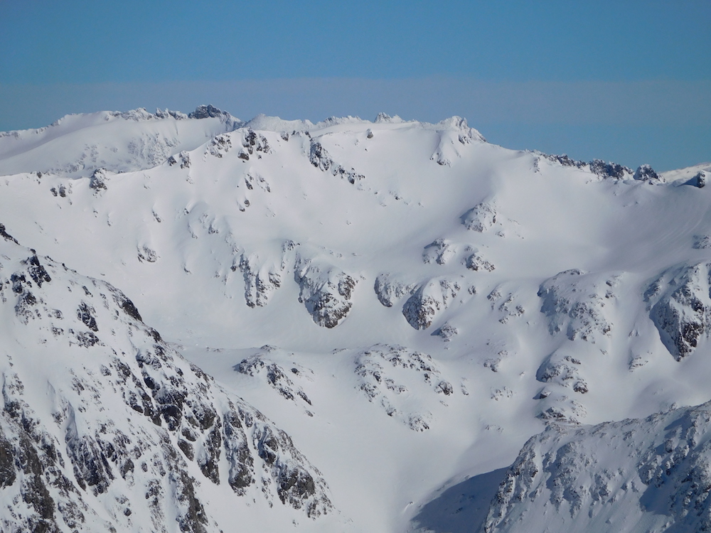 A line I've always looked at and never skied. Deep in the Bariloche backcountry. photo: snowbrains
