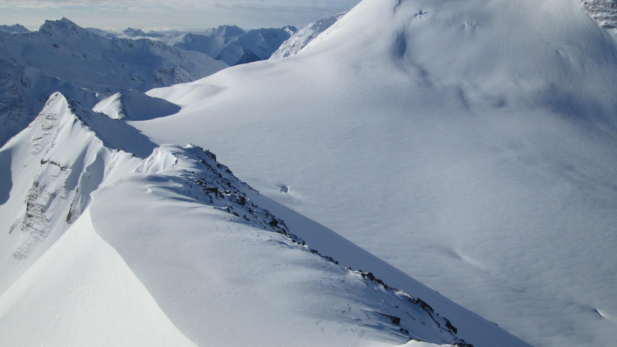 Photo of future ski resort area. image: valemountglaciers.com