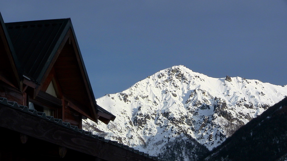 View from the main lodge of Baguales. photo: snowbains