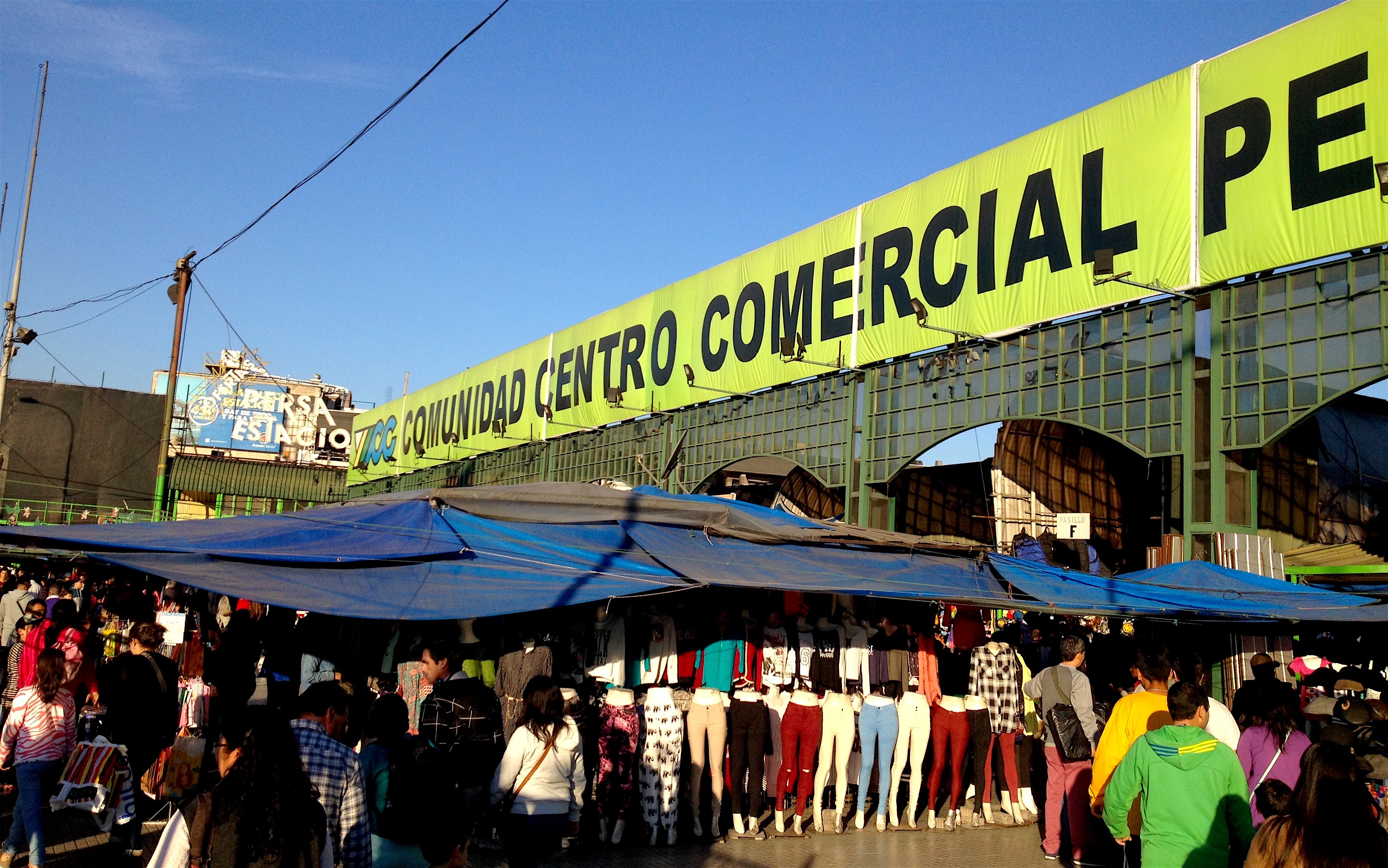 The big open air mall or Comunidad Centro Comercial. photo: snowbrains