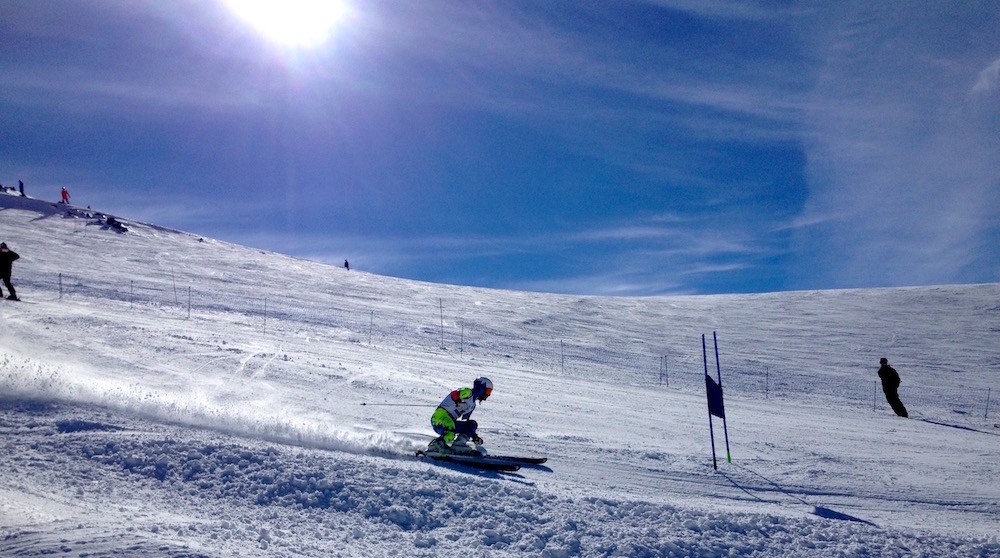 FIS ski racing today. photo: snowbrains