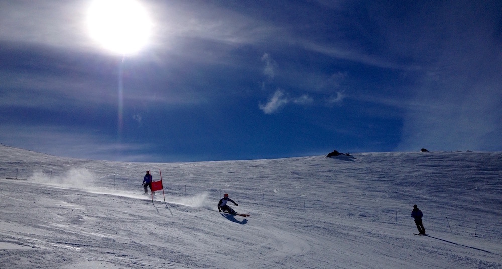 FIS ski racing today. photo: snowbrains