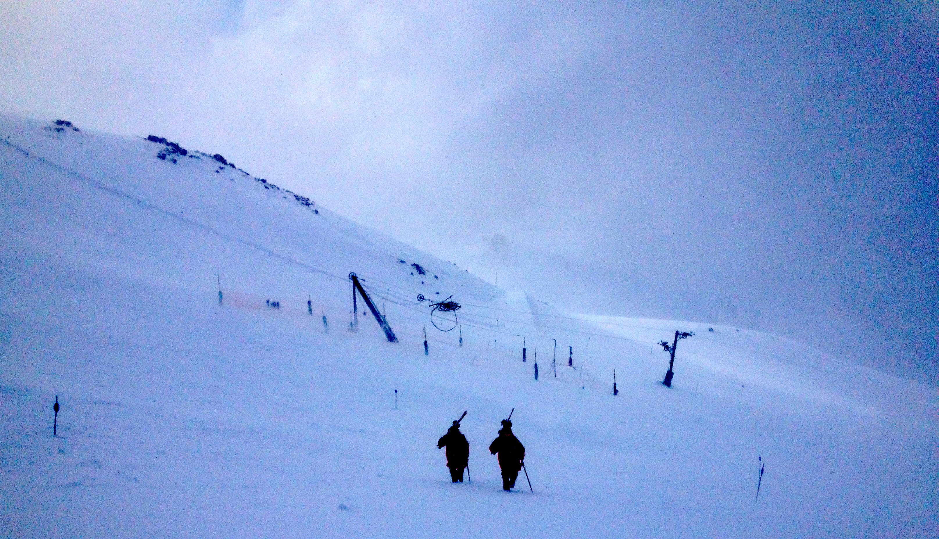 Ski patrol badasses today. photo: miles clark/snowbrains