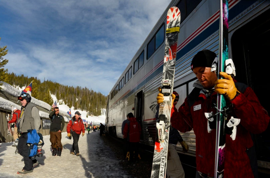Winter Park - Denver Ski Train in March 2015. photo: Helen H. Richardson, The Denver Post