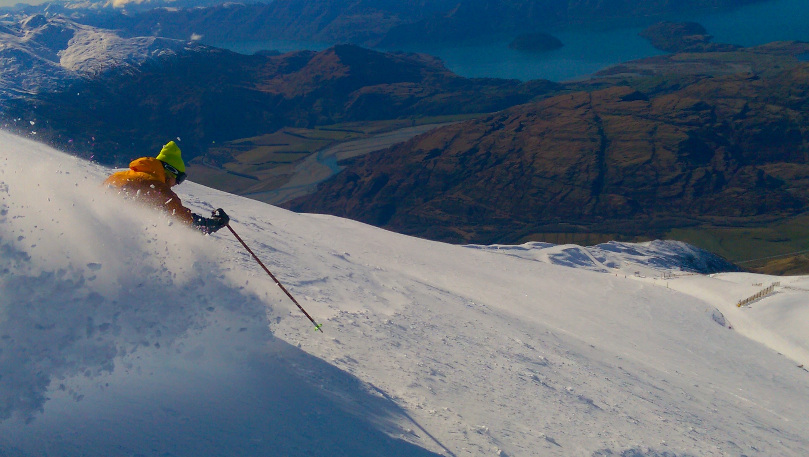 Skier: Felix Lempriere at Treble Cone, New Zealand. Photo: Yimmers/Snowbrains
