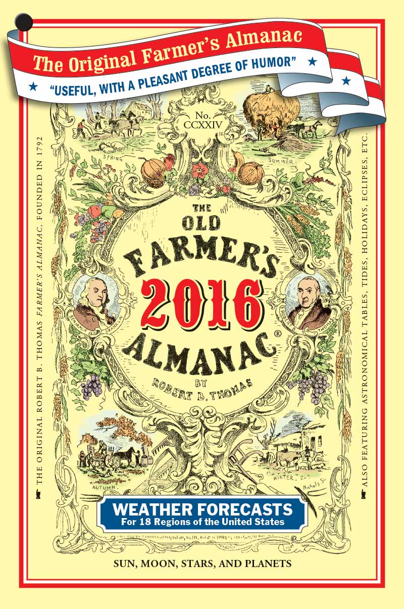2016 Old Farmer's Almanac.