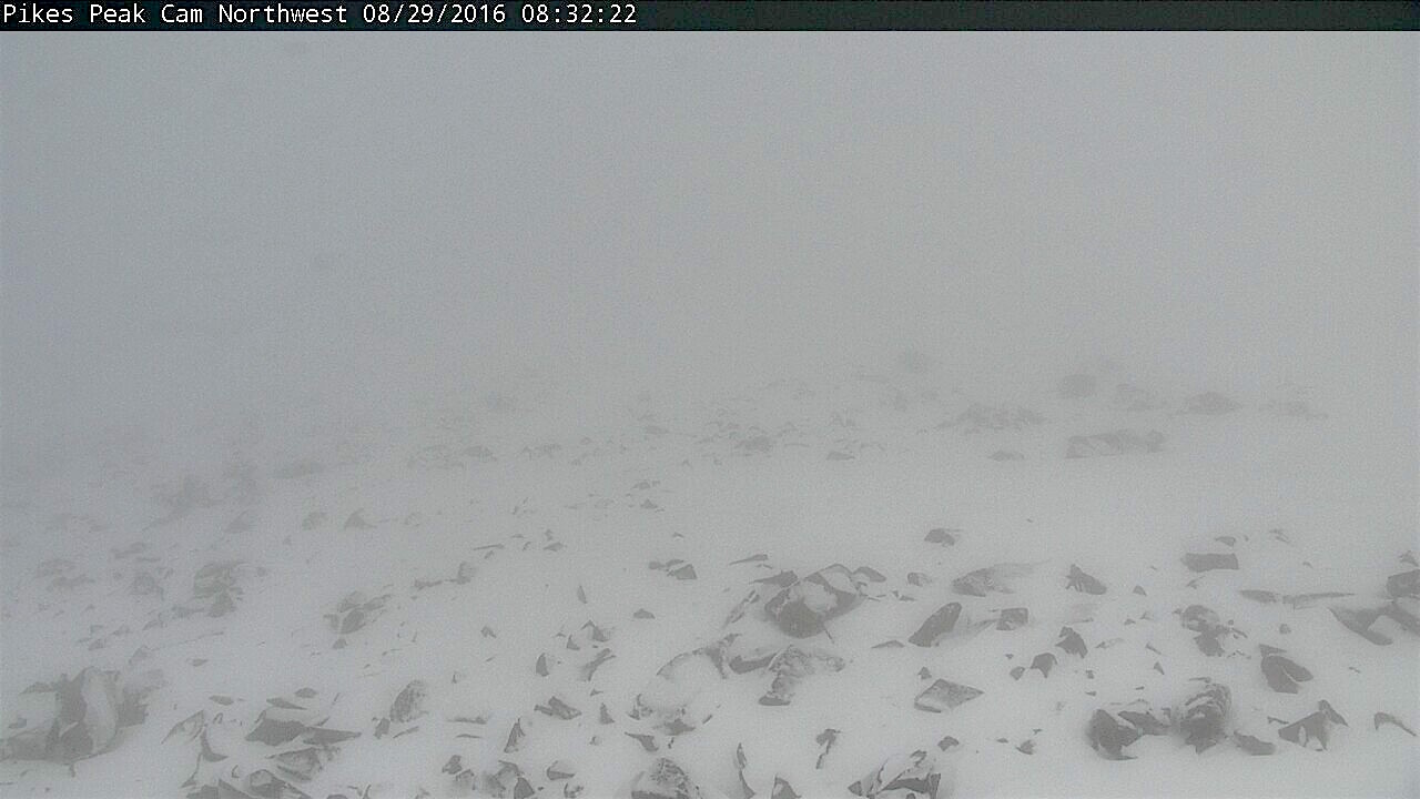 Pikes Peak, CO today at 8:30am!