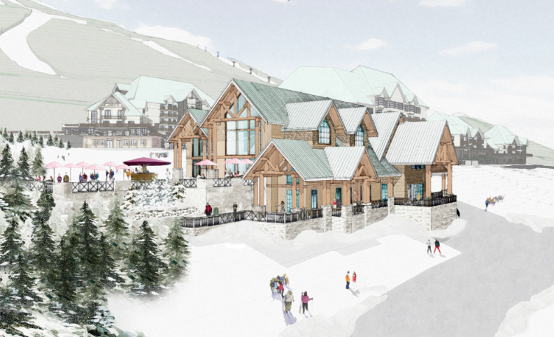 Day lodge in the Valemont plans.
