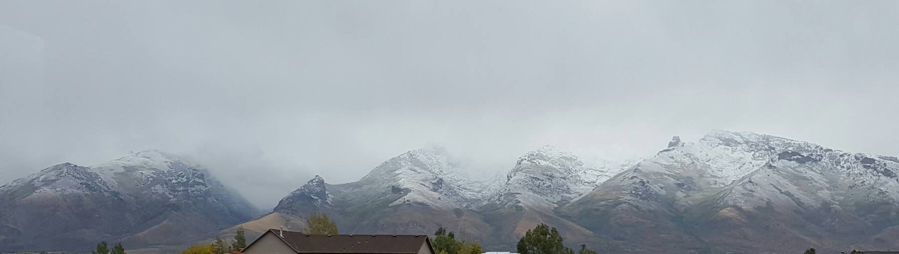 Snow on the Ruby Mountains, NV today. photo: wendy peterson