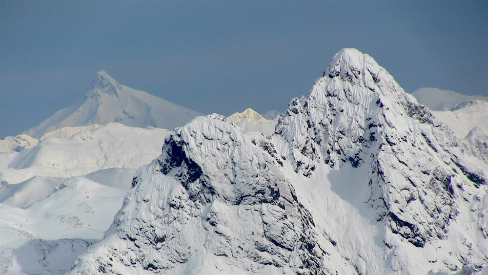 Cerro Negra, Argentina & Volcán Putiagudo, Chile on Saturday. photo: snowbrains