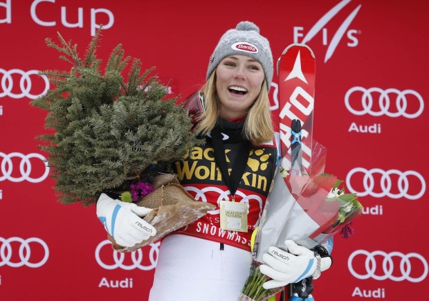 Mikaela has dominated the World Cup in Slalom the last four years. Photo - Jeff Swinger, USA Today Sports