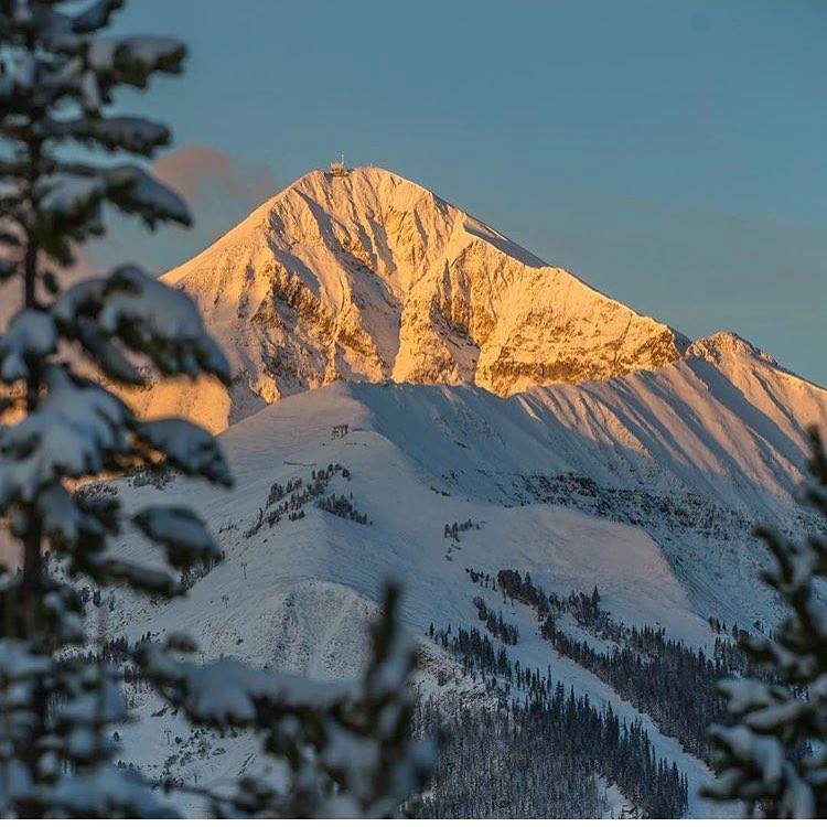 Lone Peak. Big Sky, MT. Yesterday. photo: photo: Dave Pecunies Media