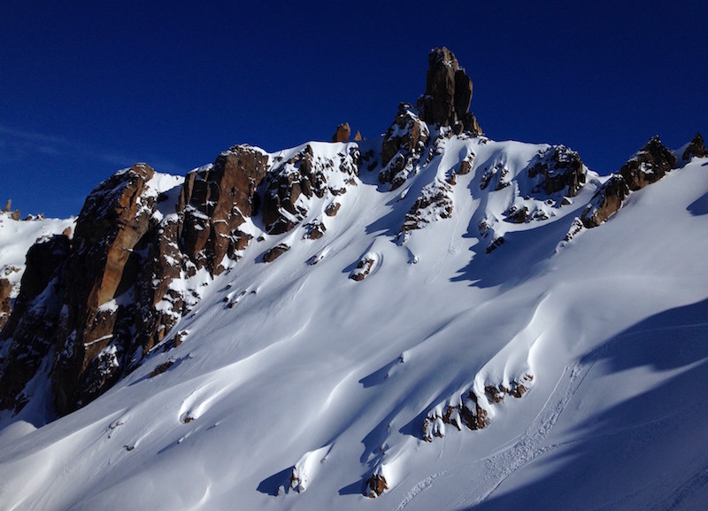 Backcountry near Cerro Catedral in Bariloche, Argentina in August 2016. photo: snowbrains