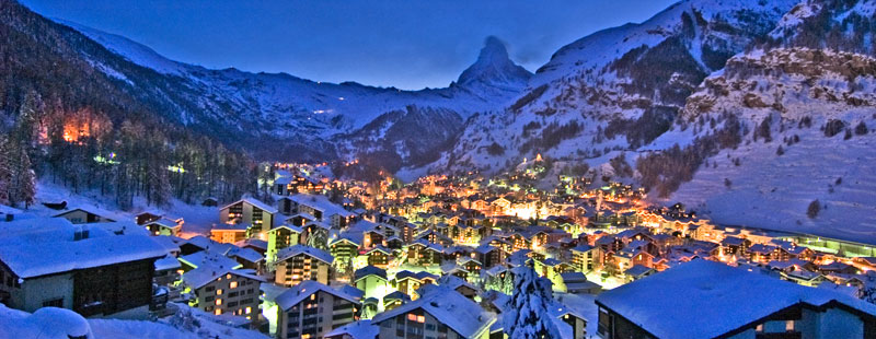 Zermatt, perhaps the most quintessential of all Swiss mountain towns. Photo credit: SwitzerlandInEnglish