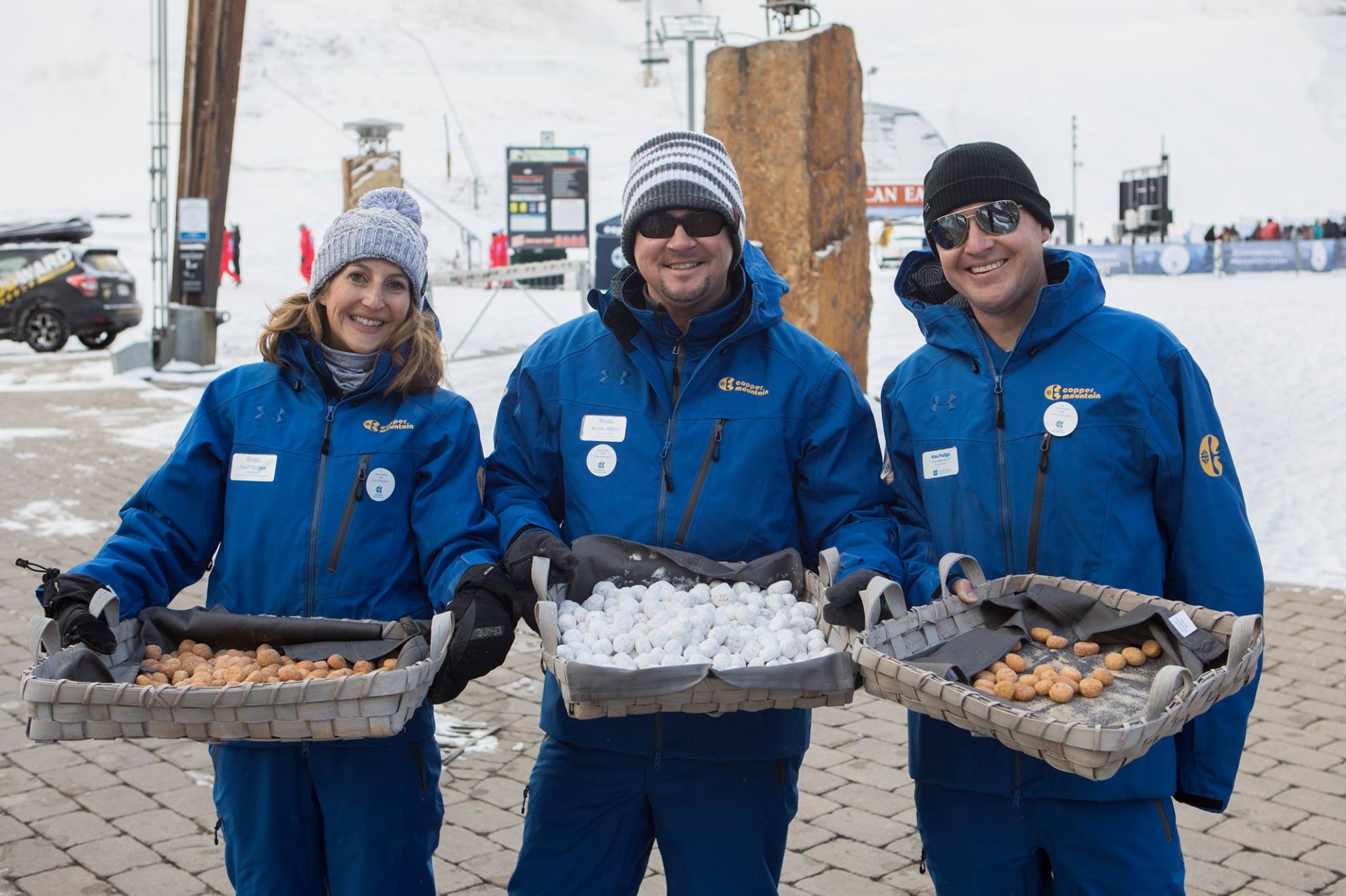 FREE DONUTS to top it off! PC: Copper Mountain Facebook Page