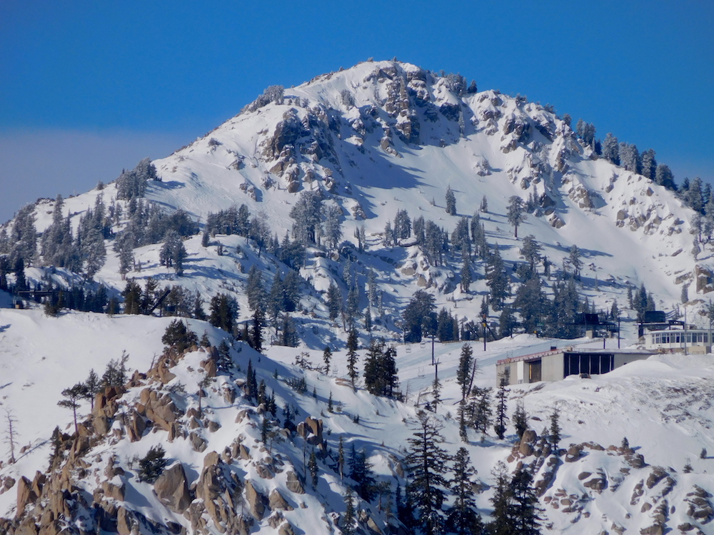 Granite Chief Peak today. photo: snowbrains