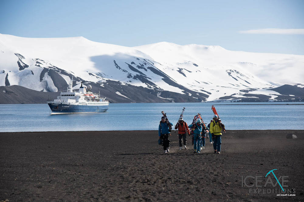 Deception Island. image: Court Leve/Ice Axe Expeditions 