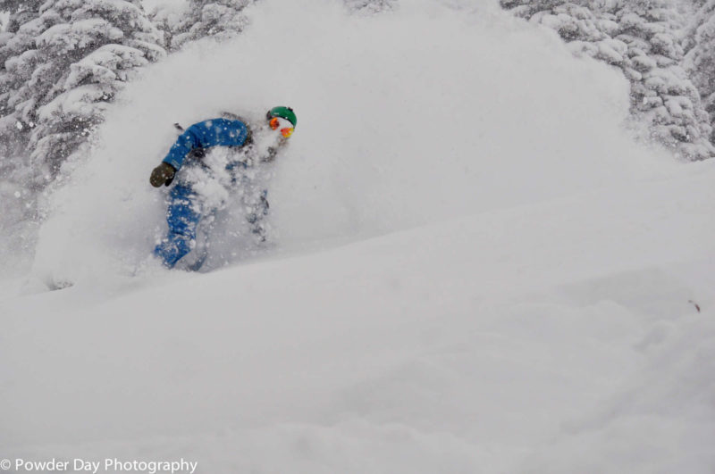 Grand Targhee has been DEEP lately! PC: Powder Day Photography 
