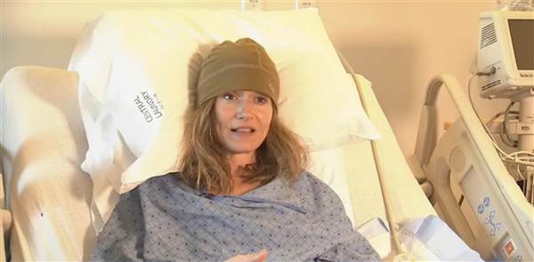 Karen Klein Recovering in the hospital. Image: NBC