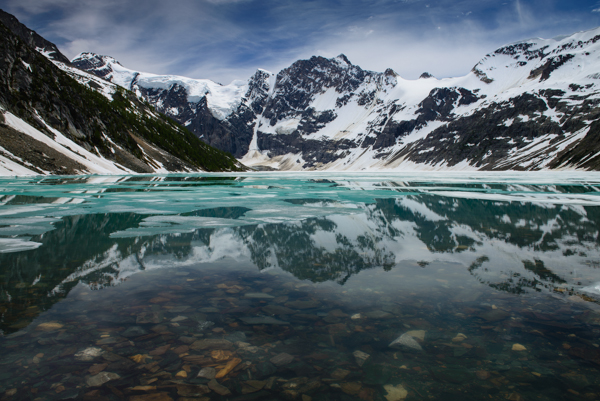 Lake of the Hanging Glacier, on the backside of the proposed development. PC: CVTrails.