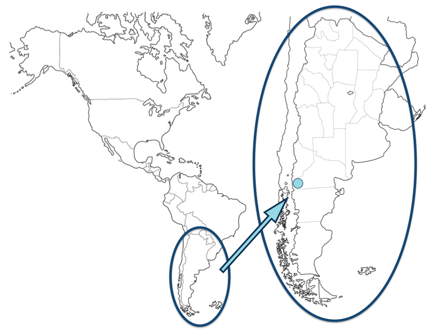 Bariloche is located in Rio Negro Province, Argentina.