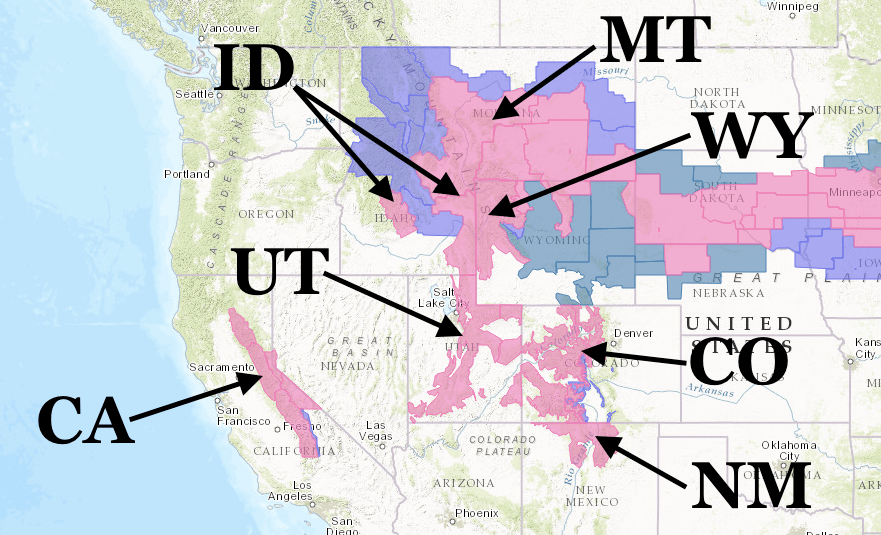 Check out all of these winter weather warnings. Image: NOAA, Today