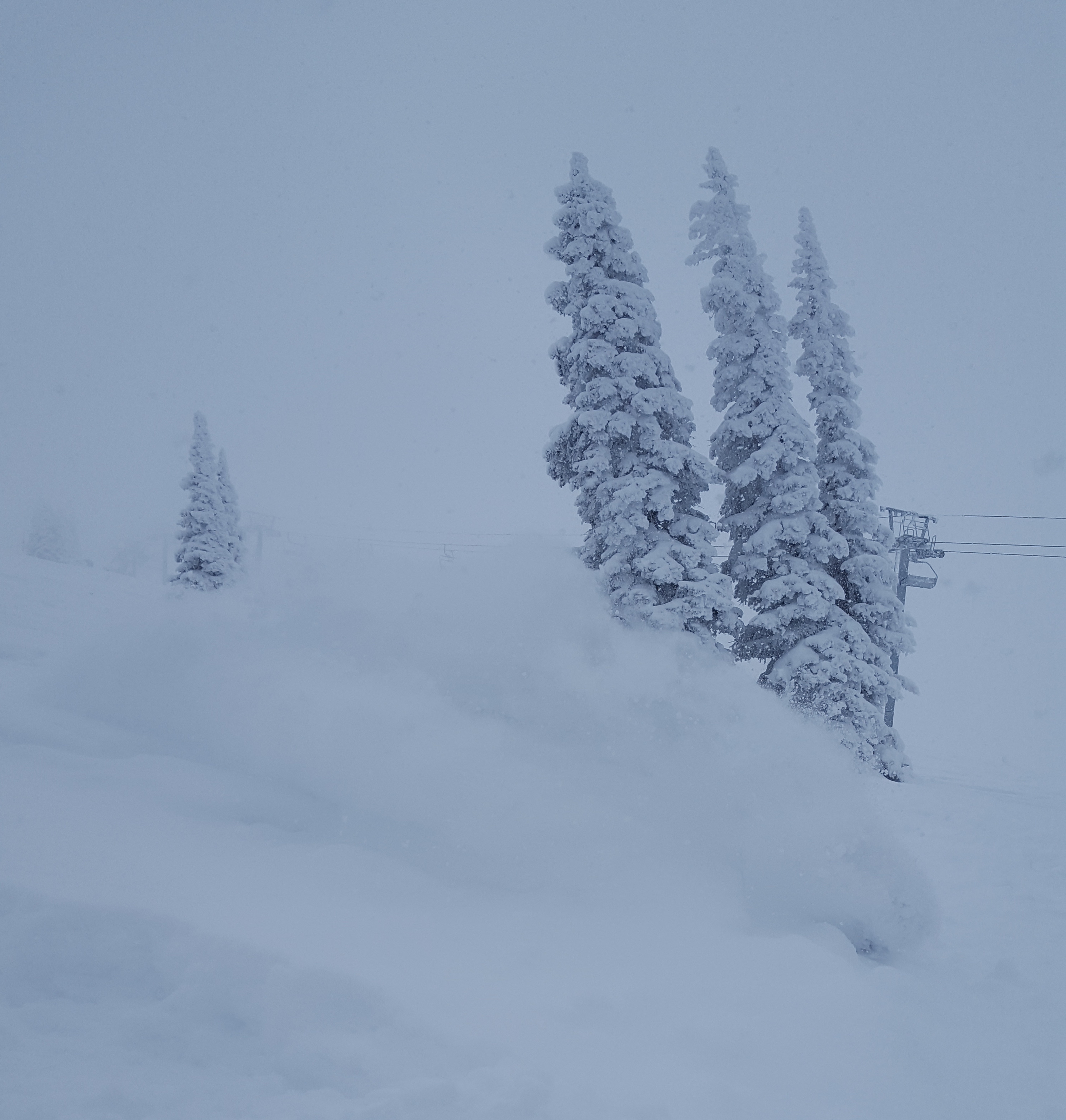 Grand Targhee opened yesterday and you could say it was DEEP! PC: Bryan Gill 