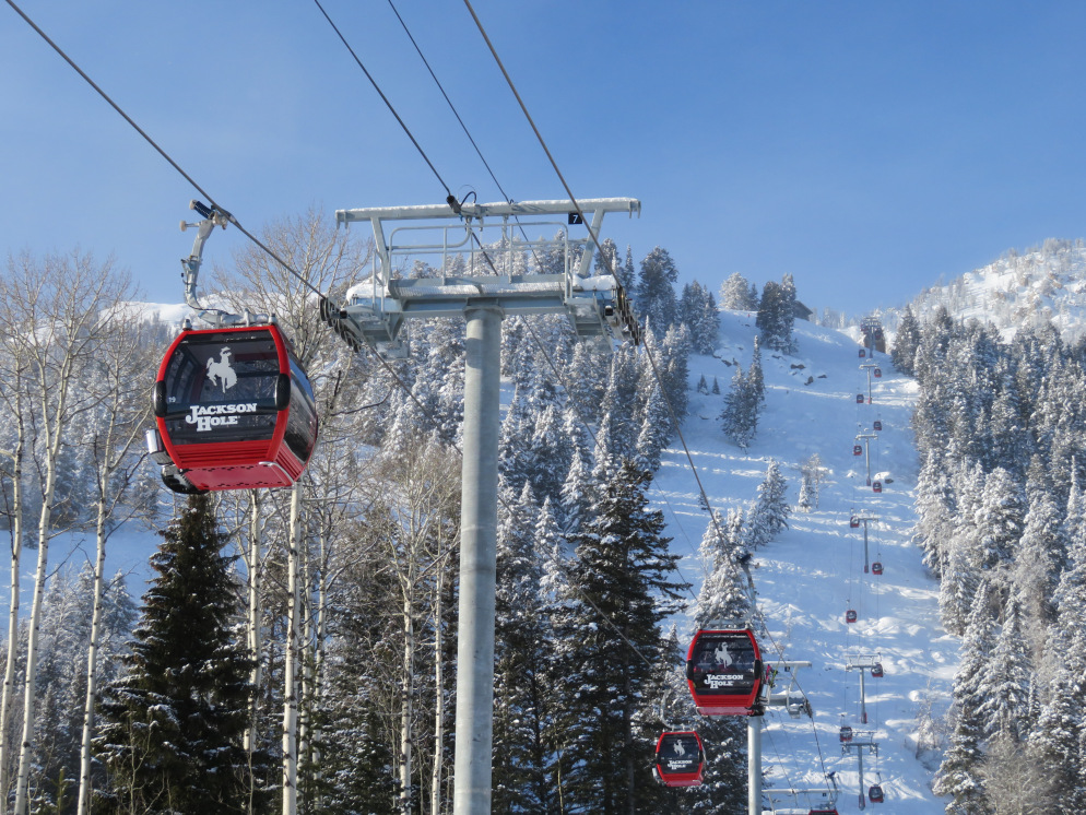 Tower 7 of the new Sweetwater Gondola. Photo: Lift Blog