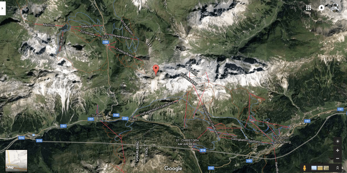 Trittkopf, Austria. Source; Google Maps.