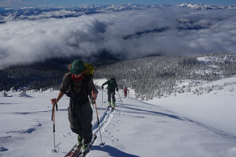 Earning a long run on Mt. Shasta. PC: Mount Shasta Guides