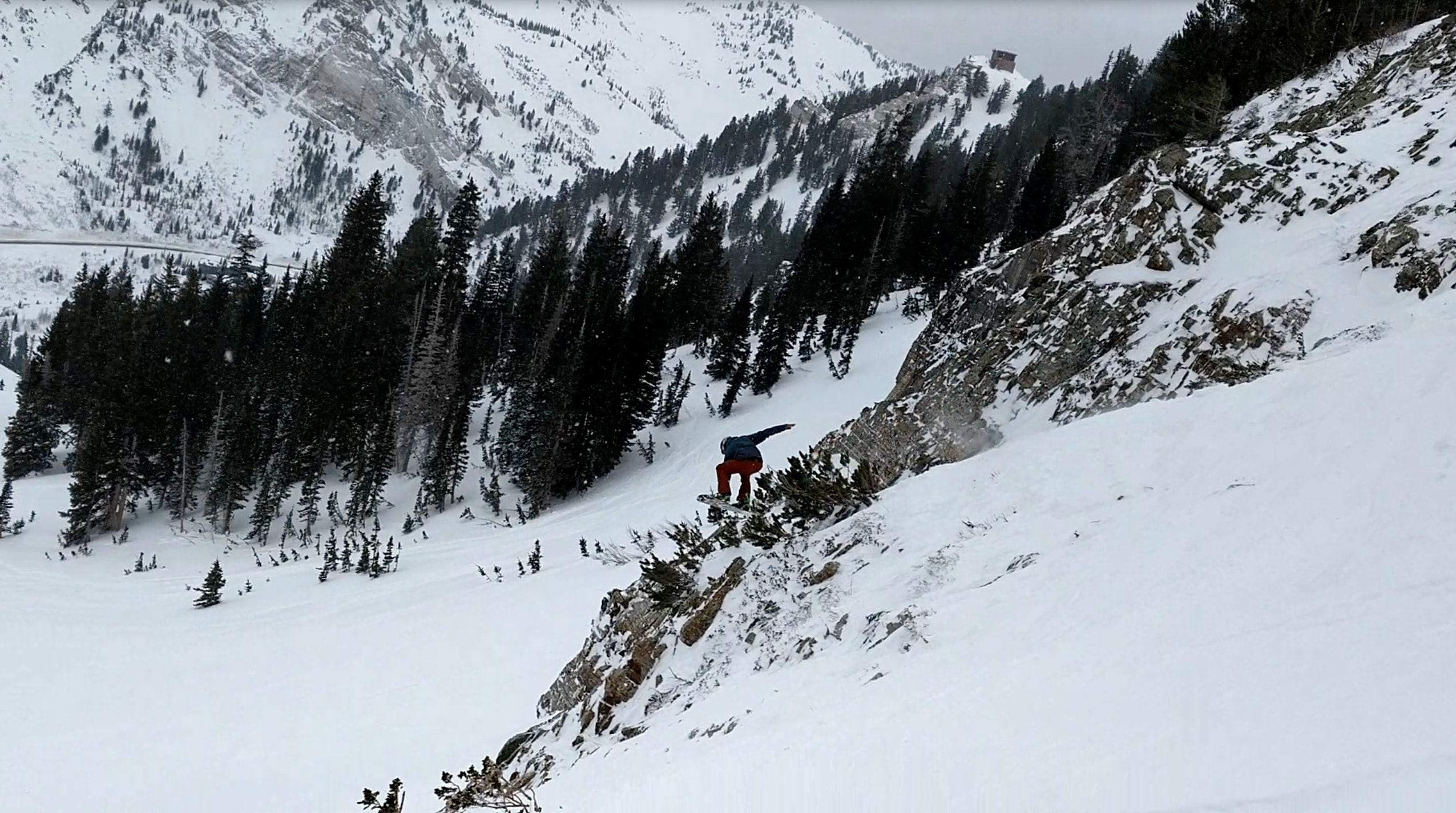 Dave Zook at the bottom of North Baldy PC:Jon Collet