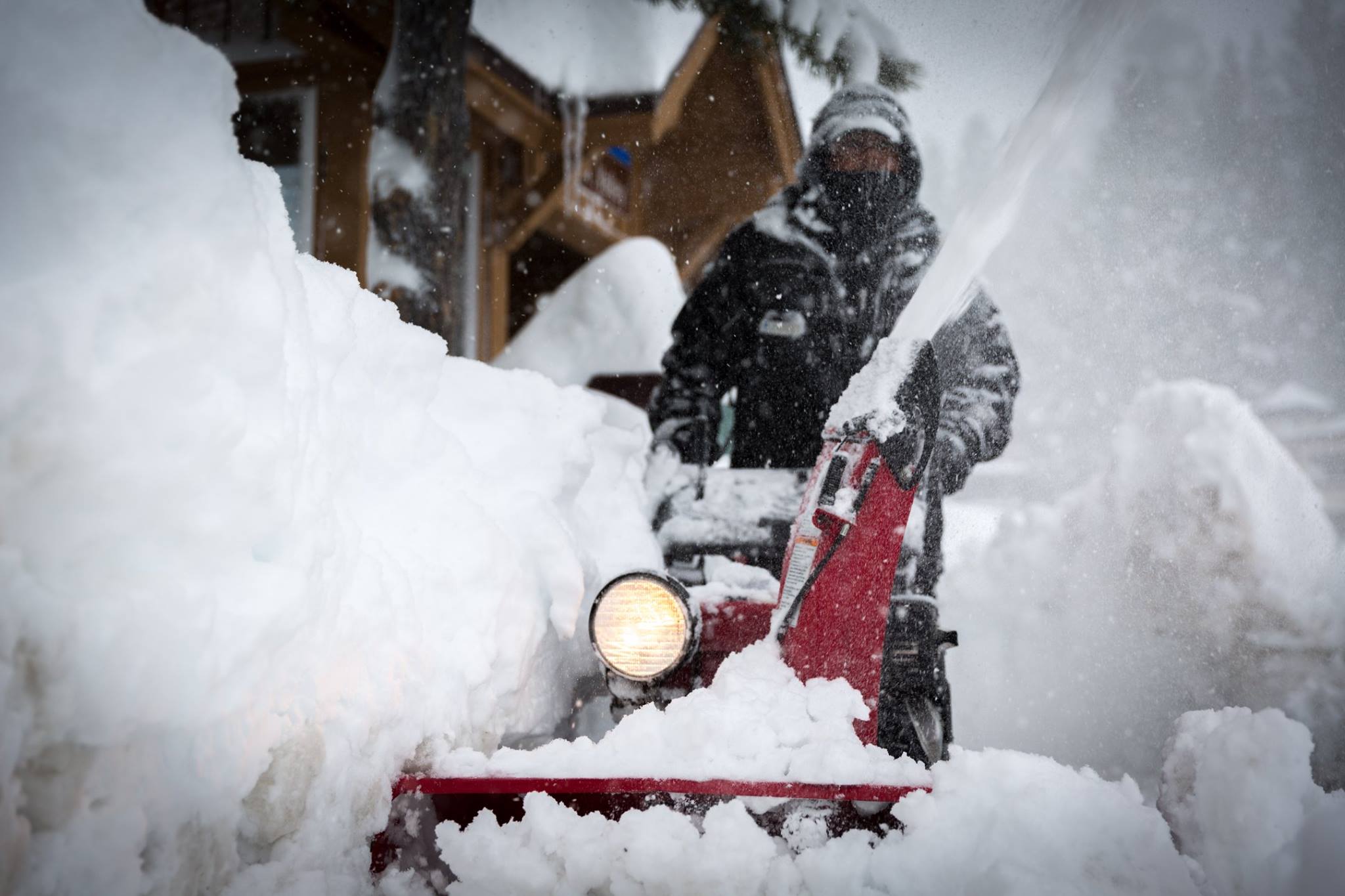 Digging out. Image: Squaw Valley Facebook Page
