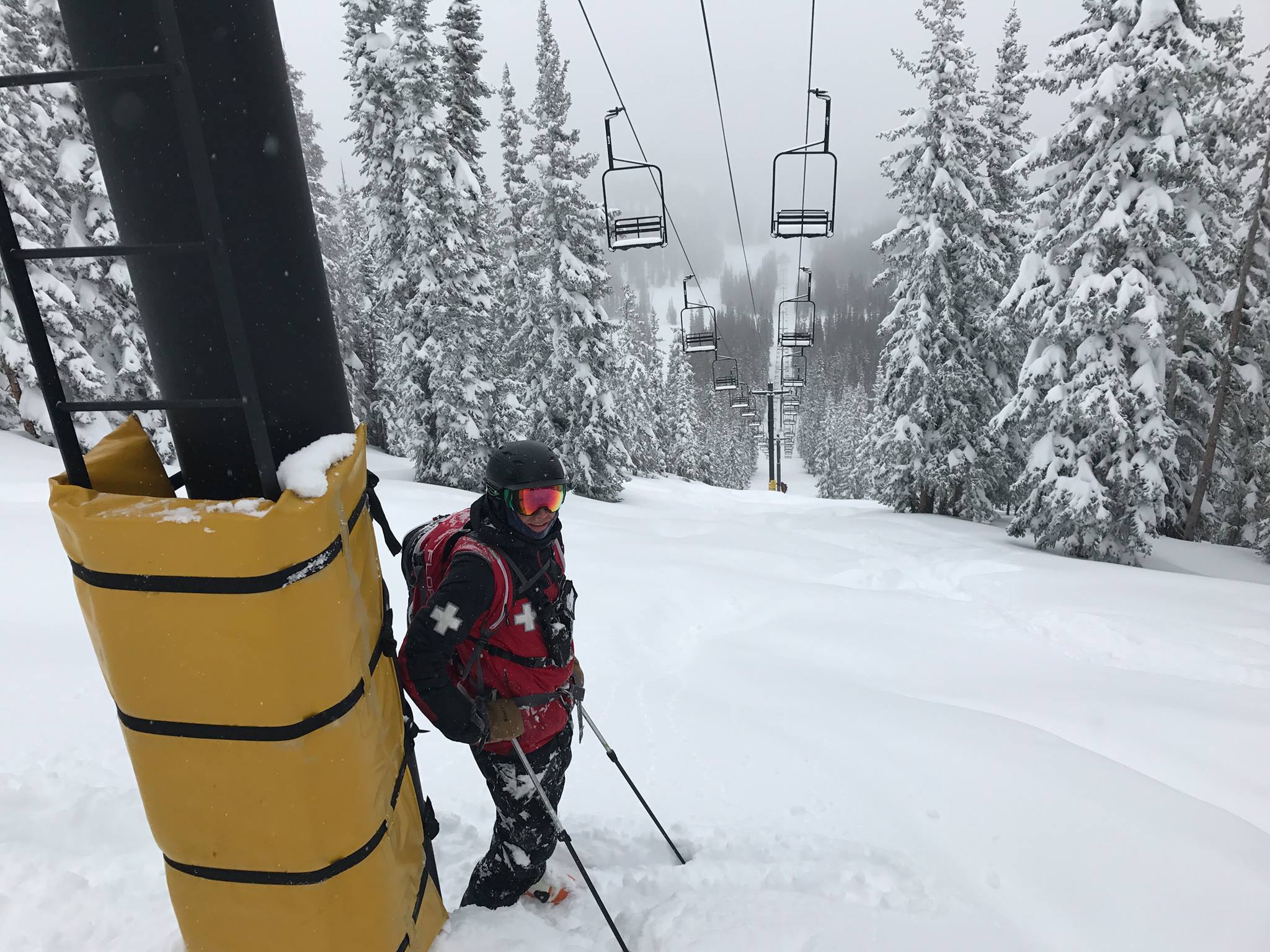 Monarch Mountain reopened today. Powder everywhere. Credit: Monarch Mountain FB page