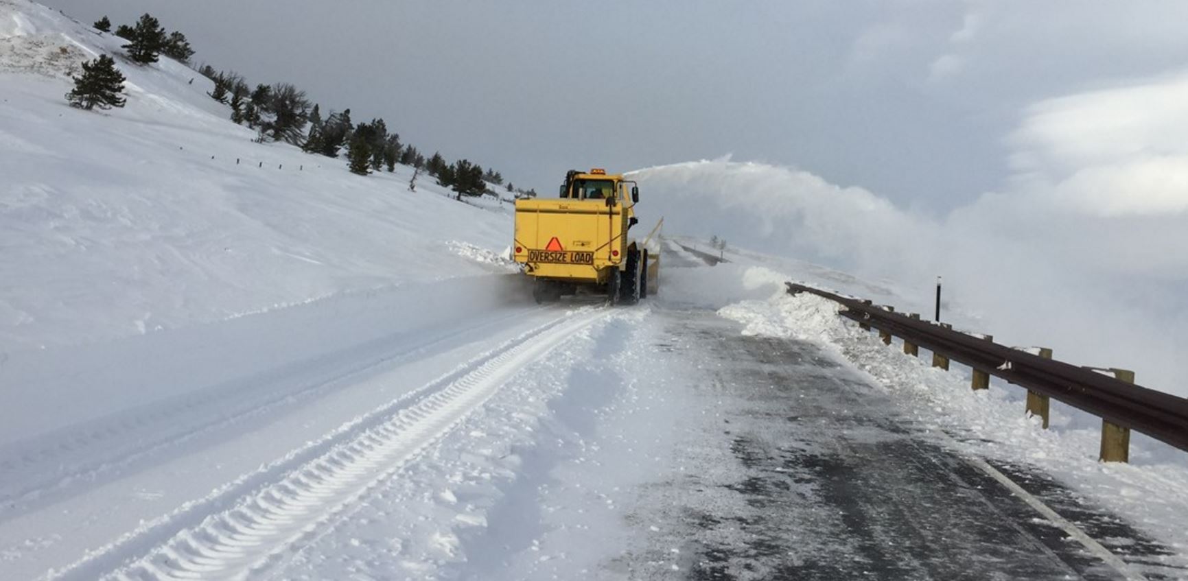 WYDOT working to reopen Wyoming highways. Credit: Wyoming Department of Transportation