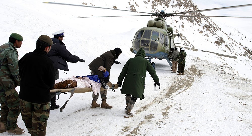 More than 100 people were killed by avalanche in northeastern Afghanistan.