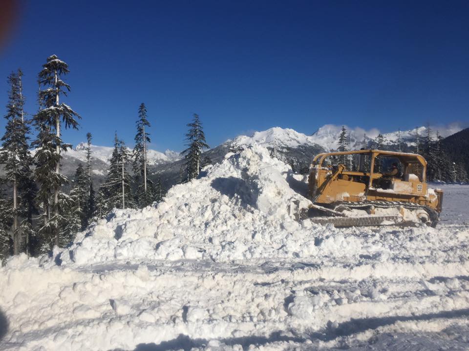 No such thing as too much snow. Image: Mt. Baker Facebook Page