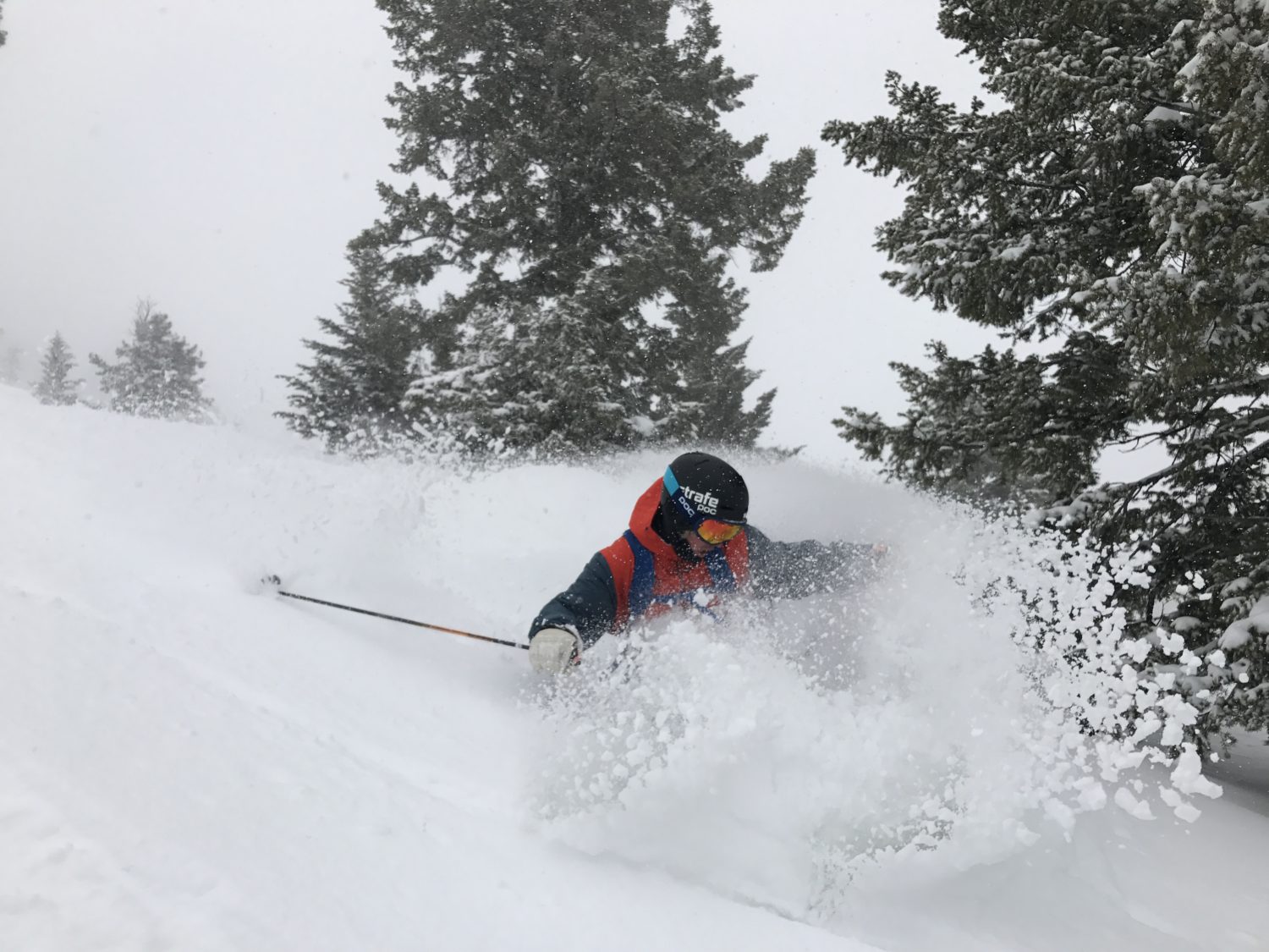 Jackson Hole, WY today. Skier: Connery Lundin photo: snowbrains