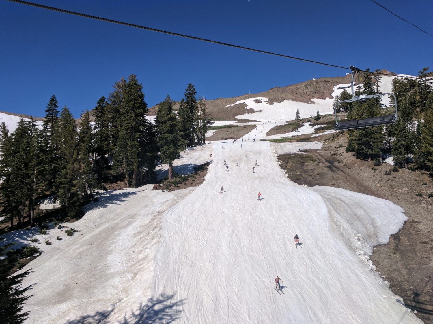Squaw Valley summer skiing