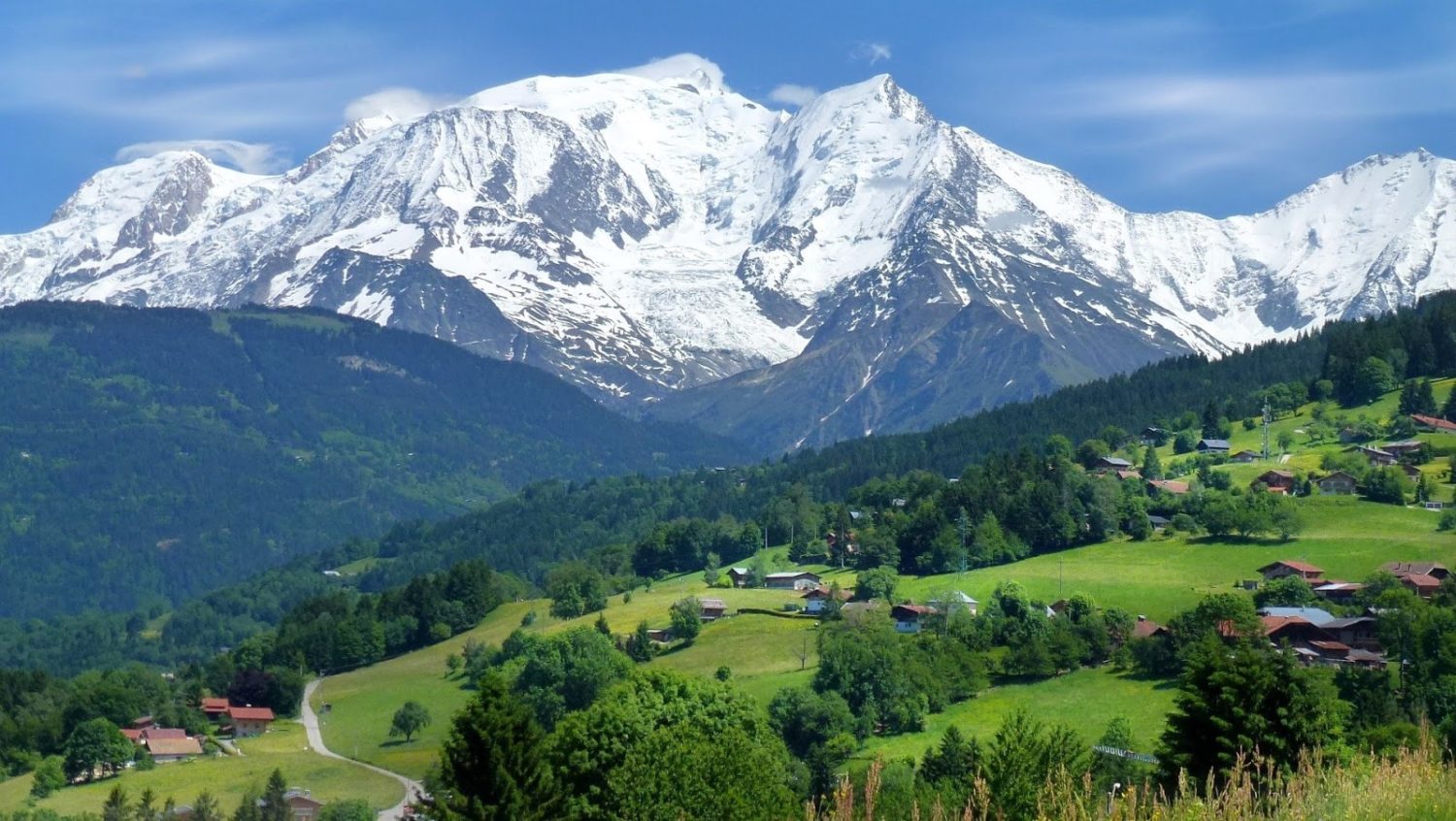 mont blanc, saint gervais, mountain, chamonix, france, europe, climbing