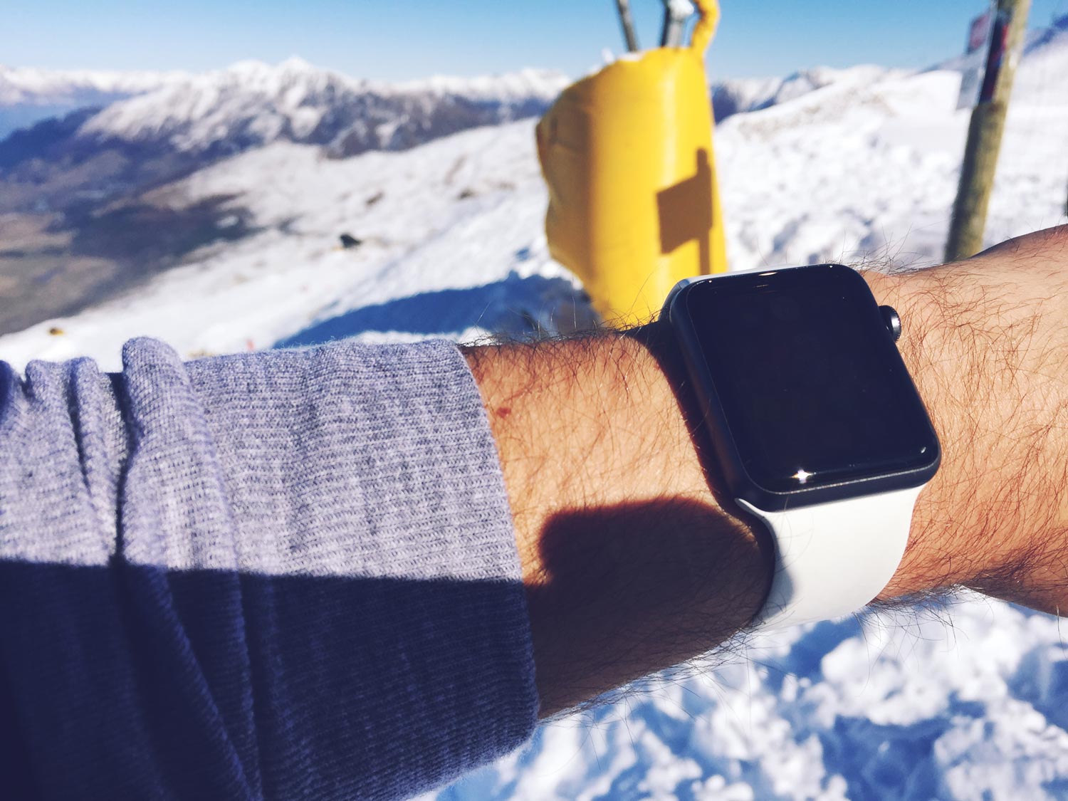 apple, watch, skiing, snowboarding, data, tech, apps