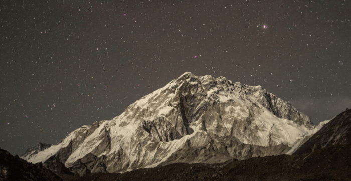 Starry Night over Mt. Everest