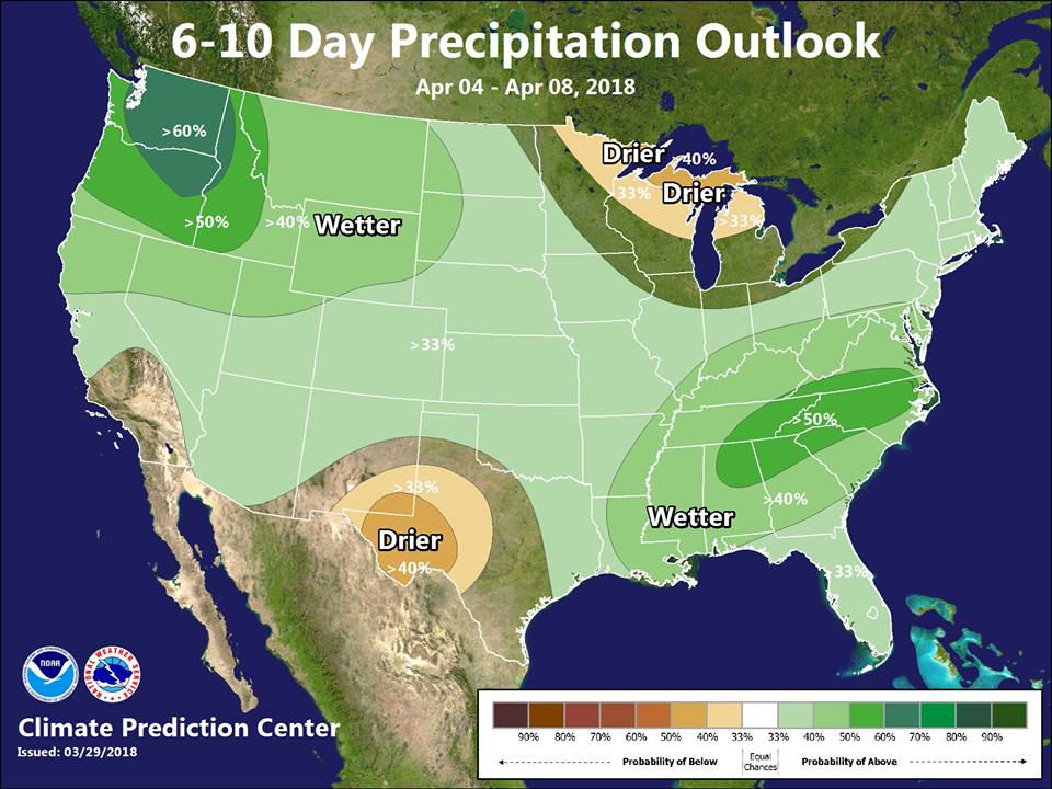wet, April, precipitation, forecast, nws