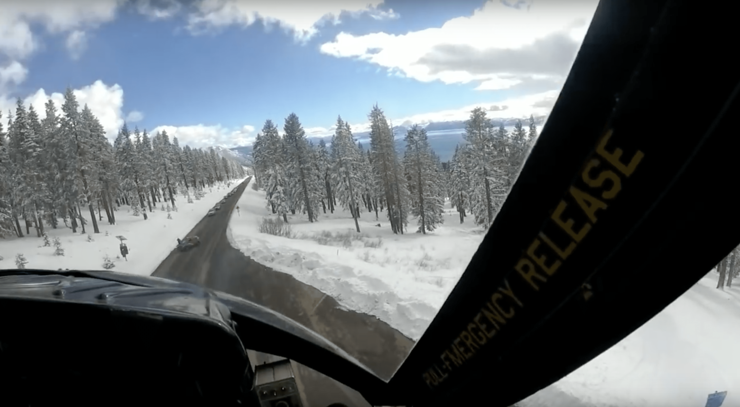 helicopter, rescue, injured skier, tahoe, lake tahoe, nevada