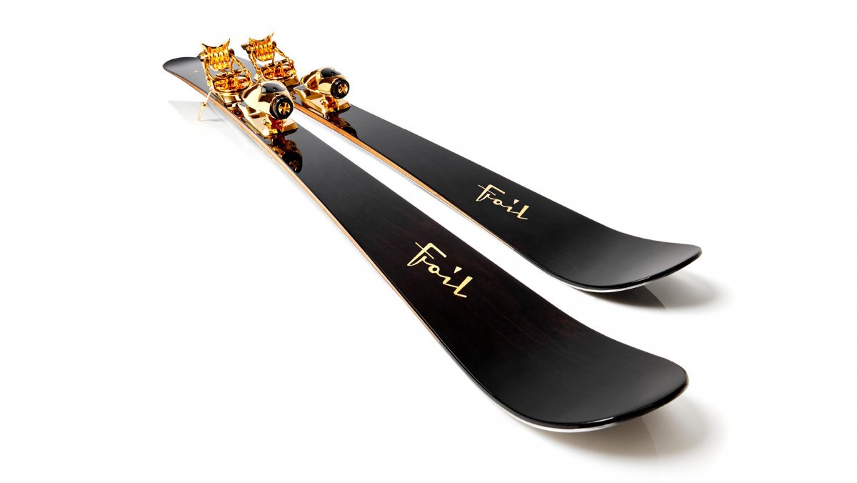 foil, handcrafted, skis, italian
