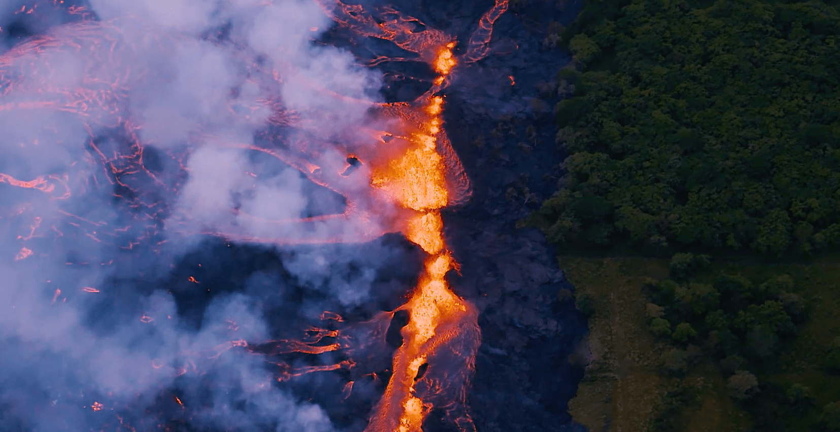 hawaii, volcano, lava